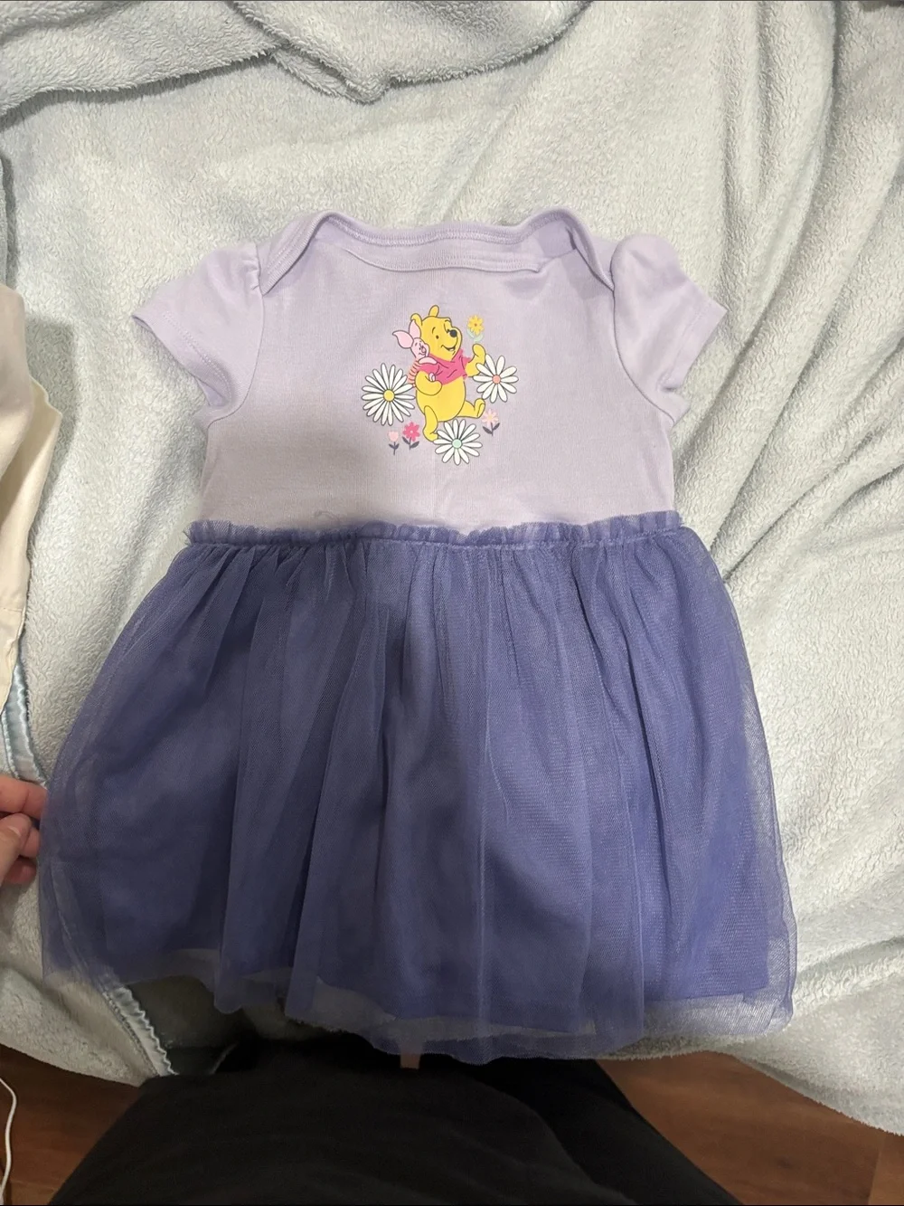 Disney Baby Lilac Winnie the Pooh Top with Daisy